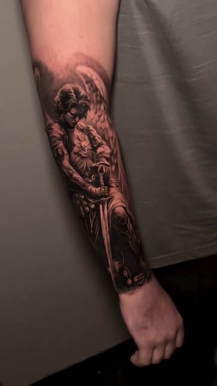 Tattoo by @tattoo_ravay — realism, black_and_grey