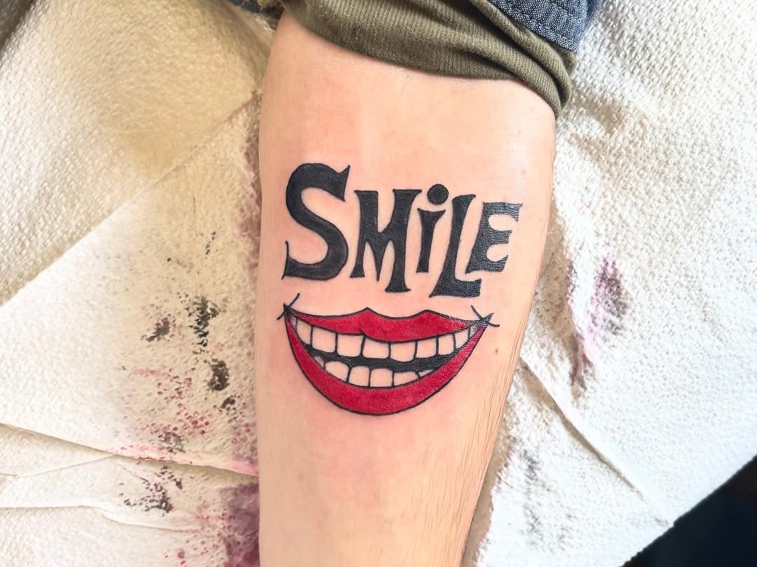 Tattoo by @k.shordon_tattooer — lettering_script, blackwork