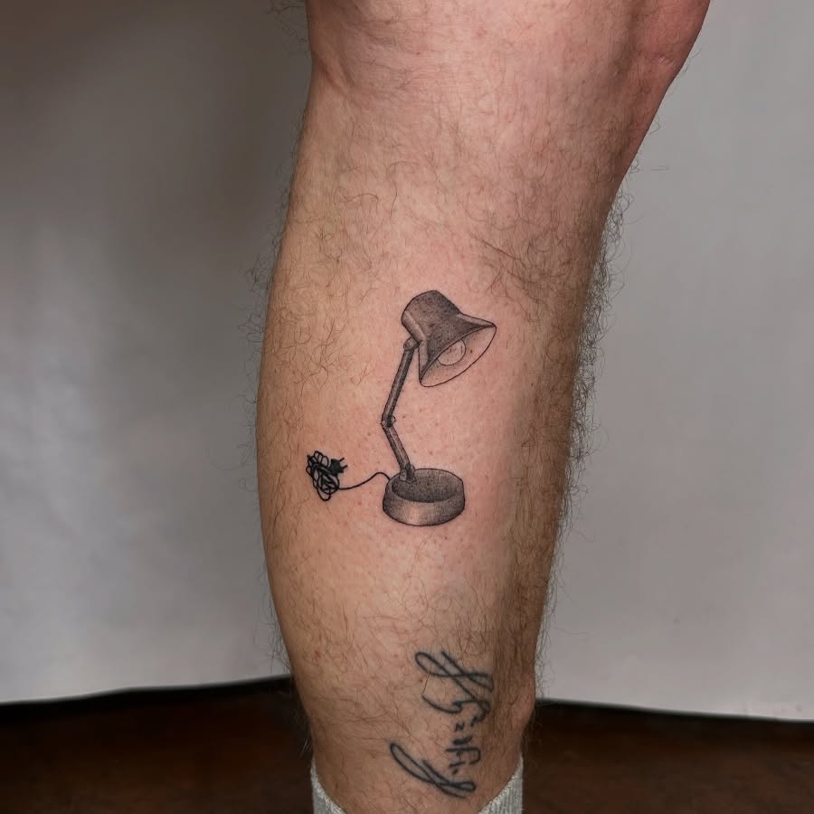 Tattoo by @lampladytattoos — black_and_grey