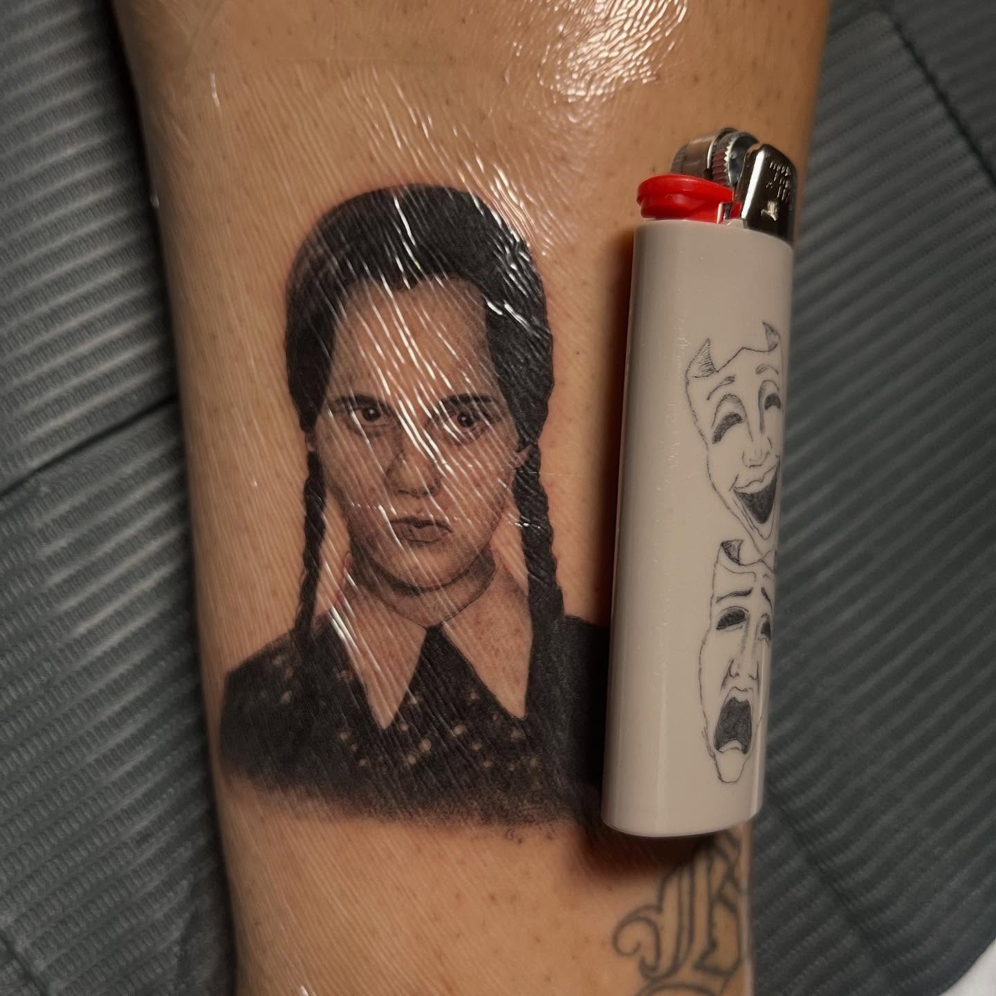Tattoo by @adrian__tattoos — black_and_grey