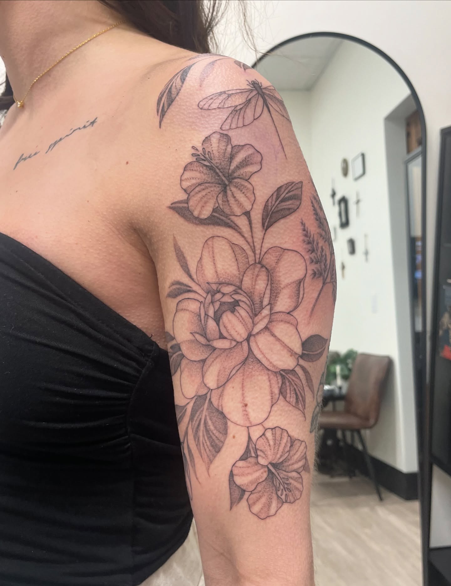 Tattoo by @dom.tattoos β black_and_grey, realism