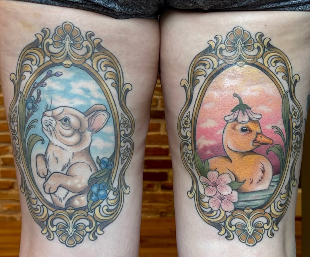 Tattoo by @aliciamarietattoo — realism, neo_traditional