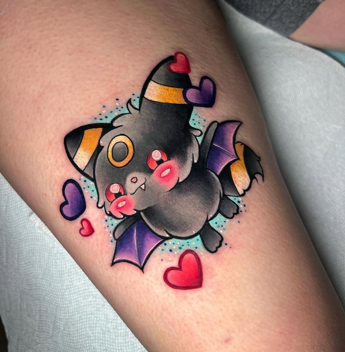 Tattoo by @cattlynnrose — dotwork