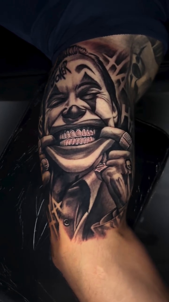 Tattoo by @tj_tattoos14 — realism, black_and_grey