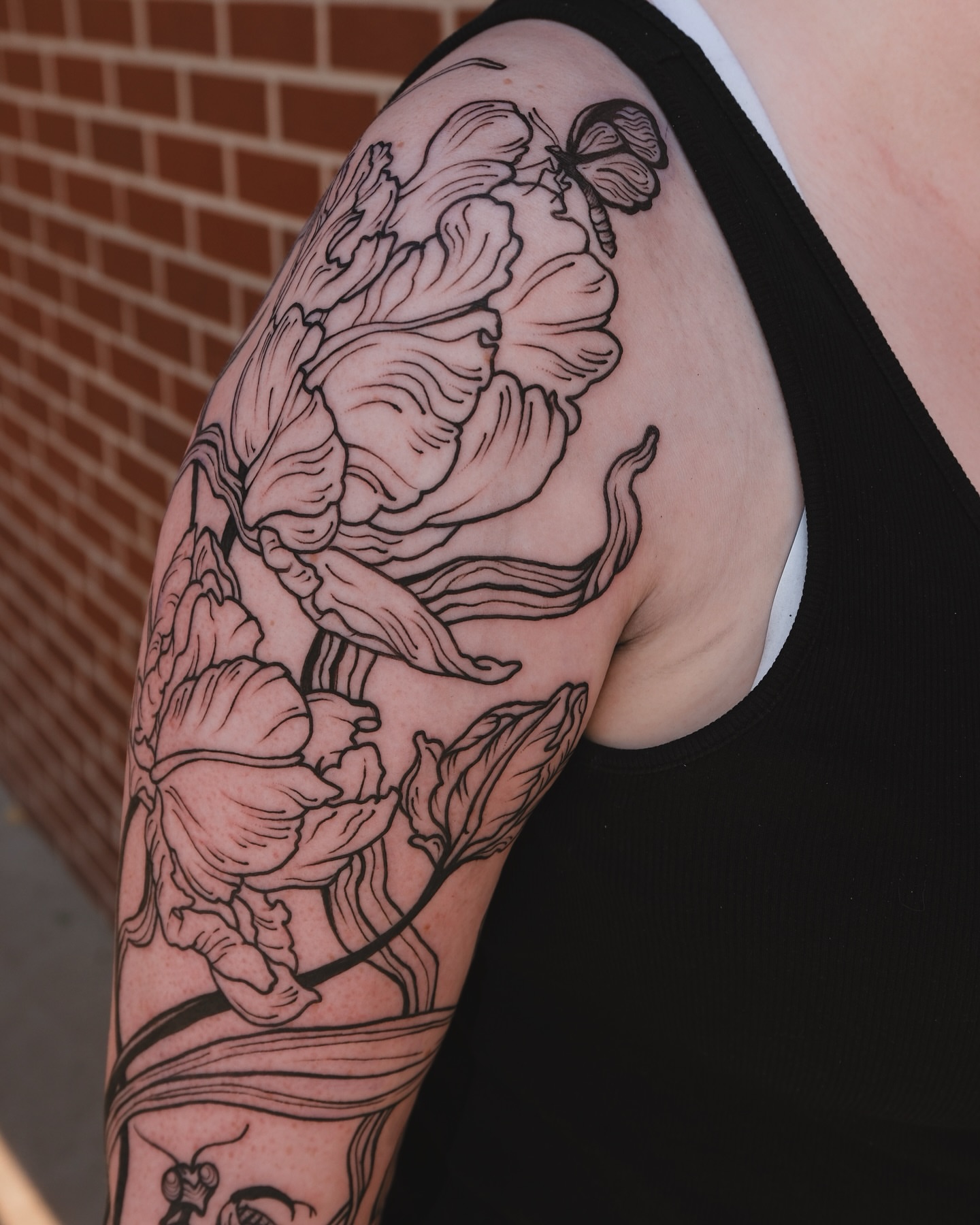 Tattoo by @fortytwojudges — black_and_grey