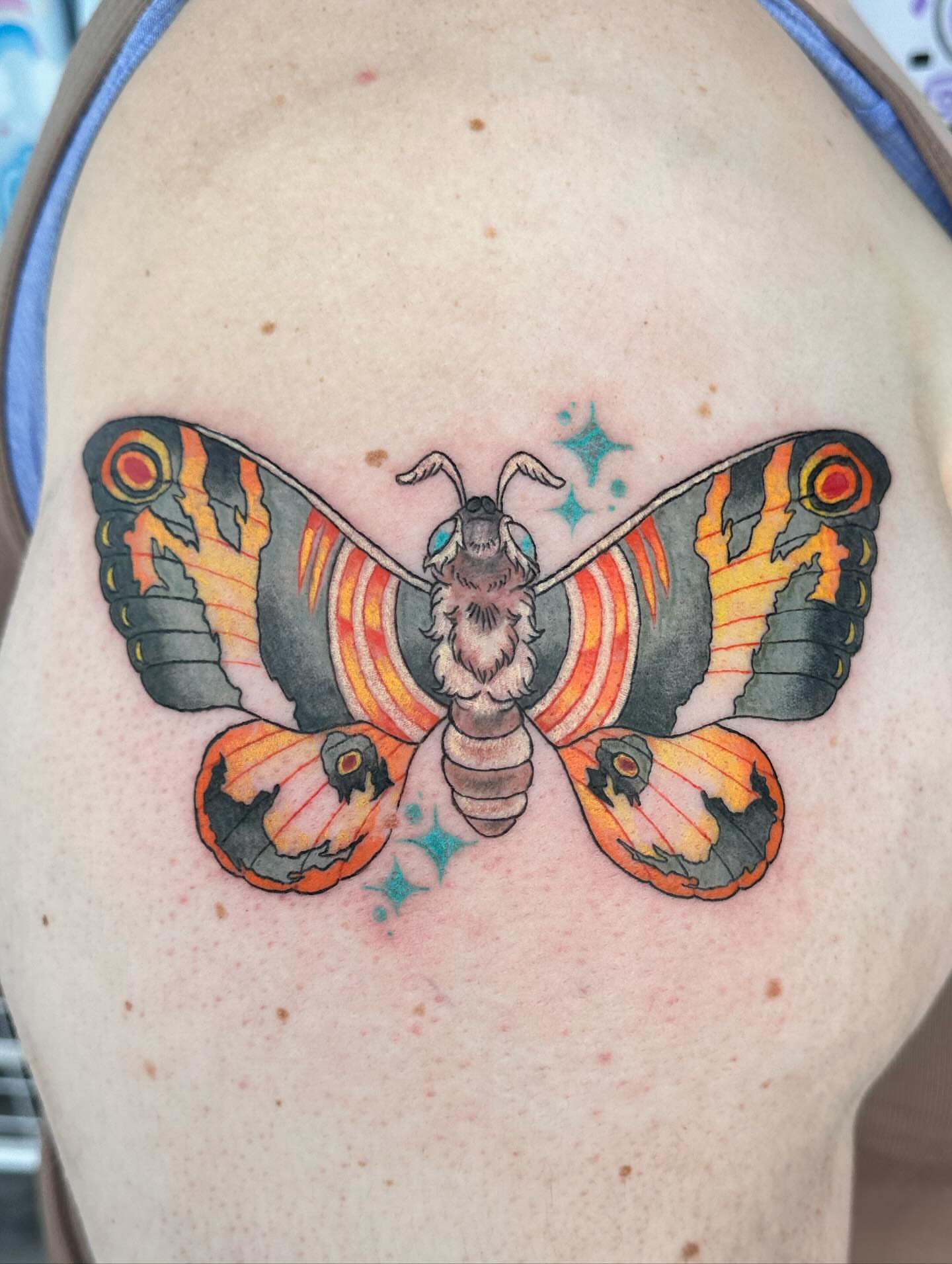 Tattoo by @pinbug — new_school