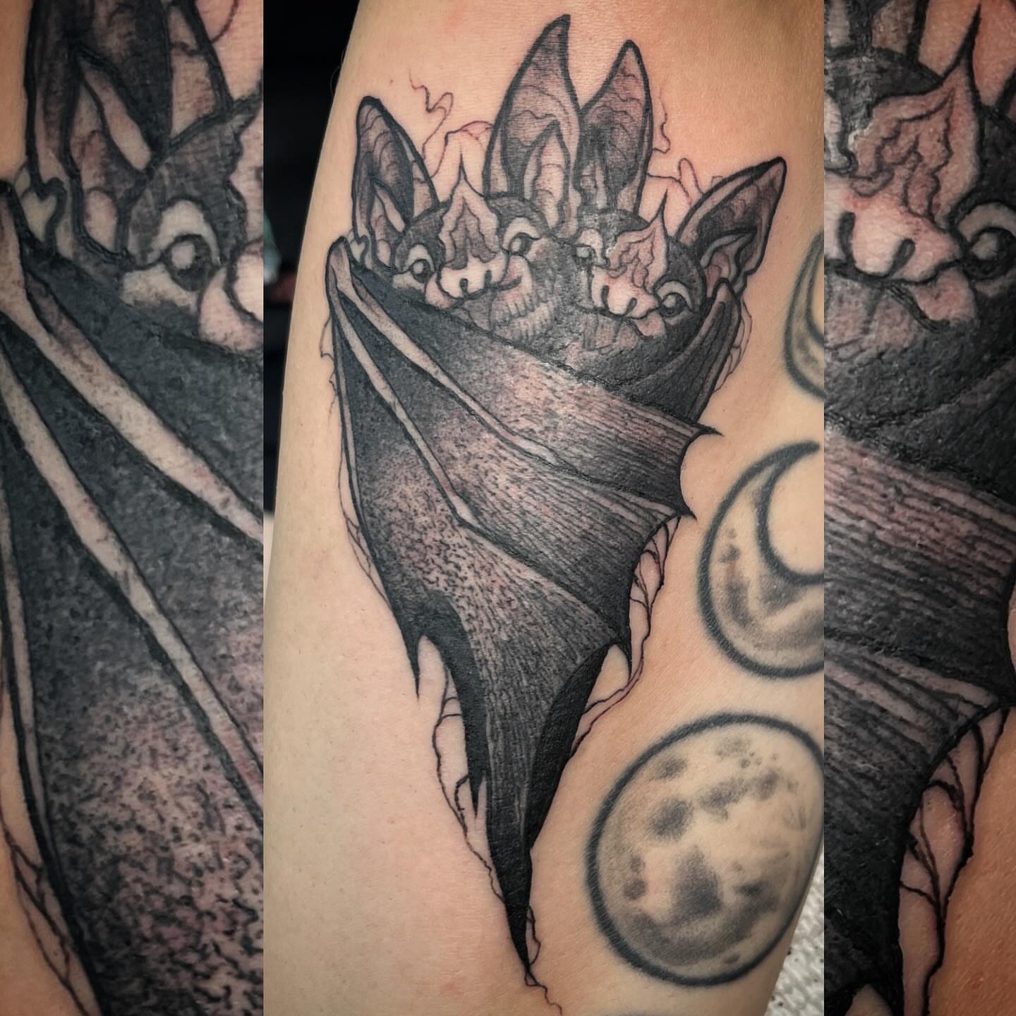 Tattoo by @la_ciscolita — black_and_grey, realism
