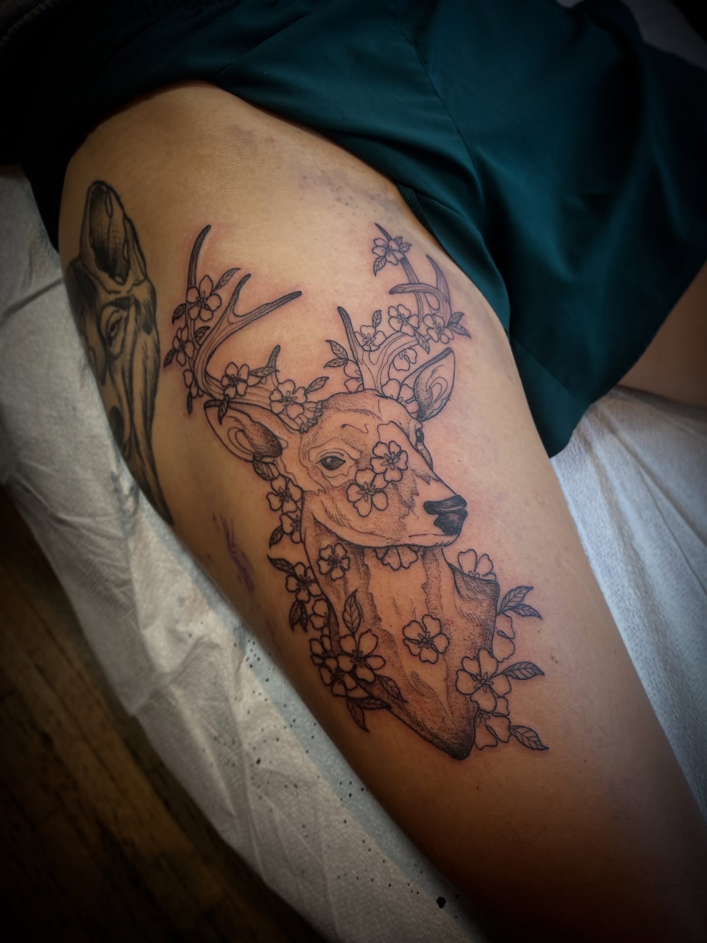 Tattoo by @fraserwright — black_and_grey