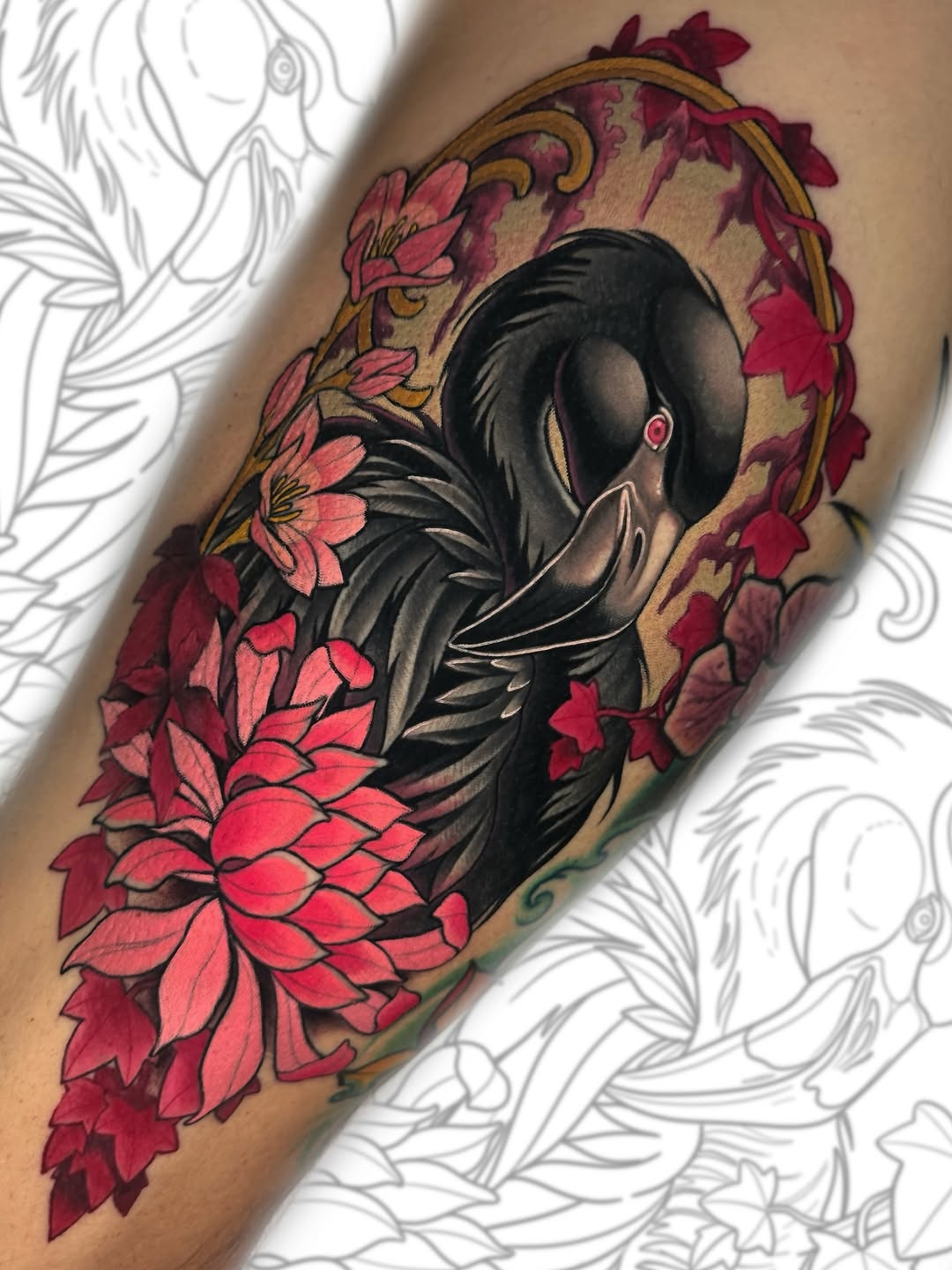 Tattoo by @jamesboagtattoos — neo_traditional, realism