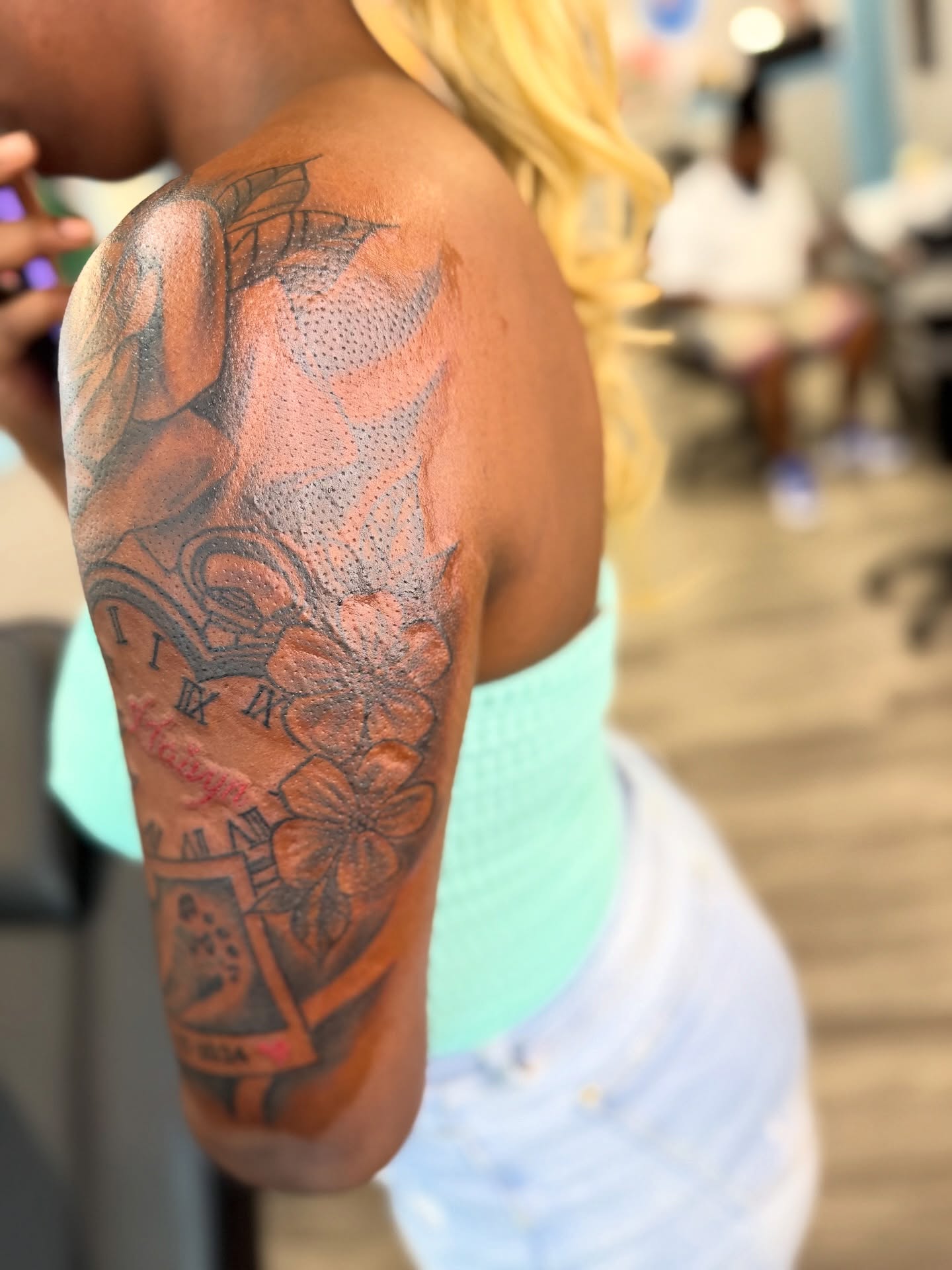 Tattoo by @inkbyjaee — dotwork, realism