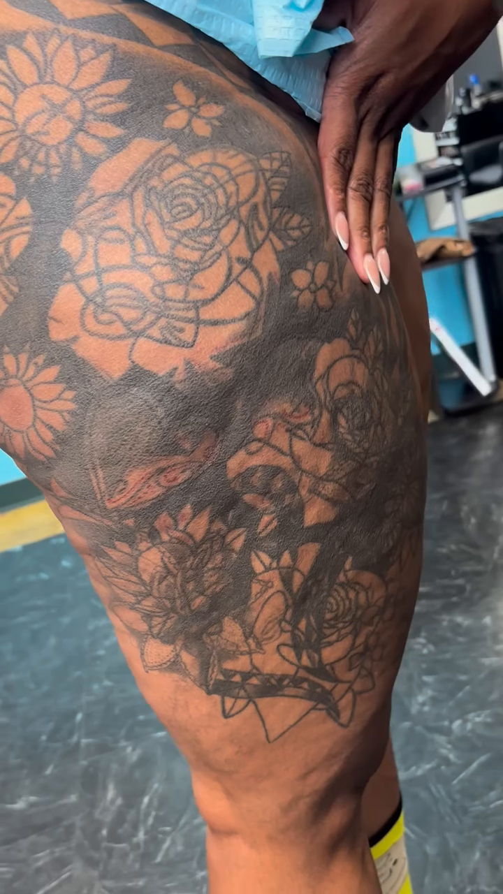 Tattoo by @renren_tattz — black_and_grey, realism