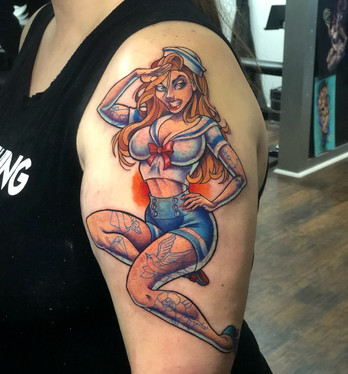 Tattoo by @commonwealthtattoo757 — american_traditional