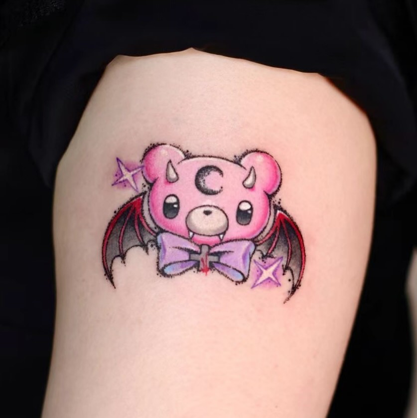 Tattoo by @kill.sweetie — new_school, anime