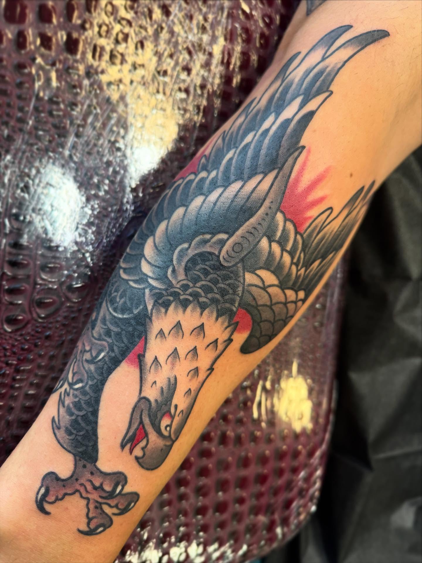 Tattoo by @averagewillie — american_traditional