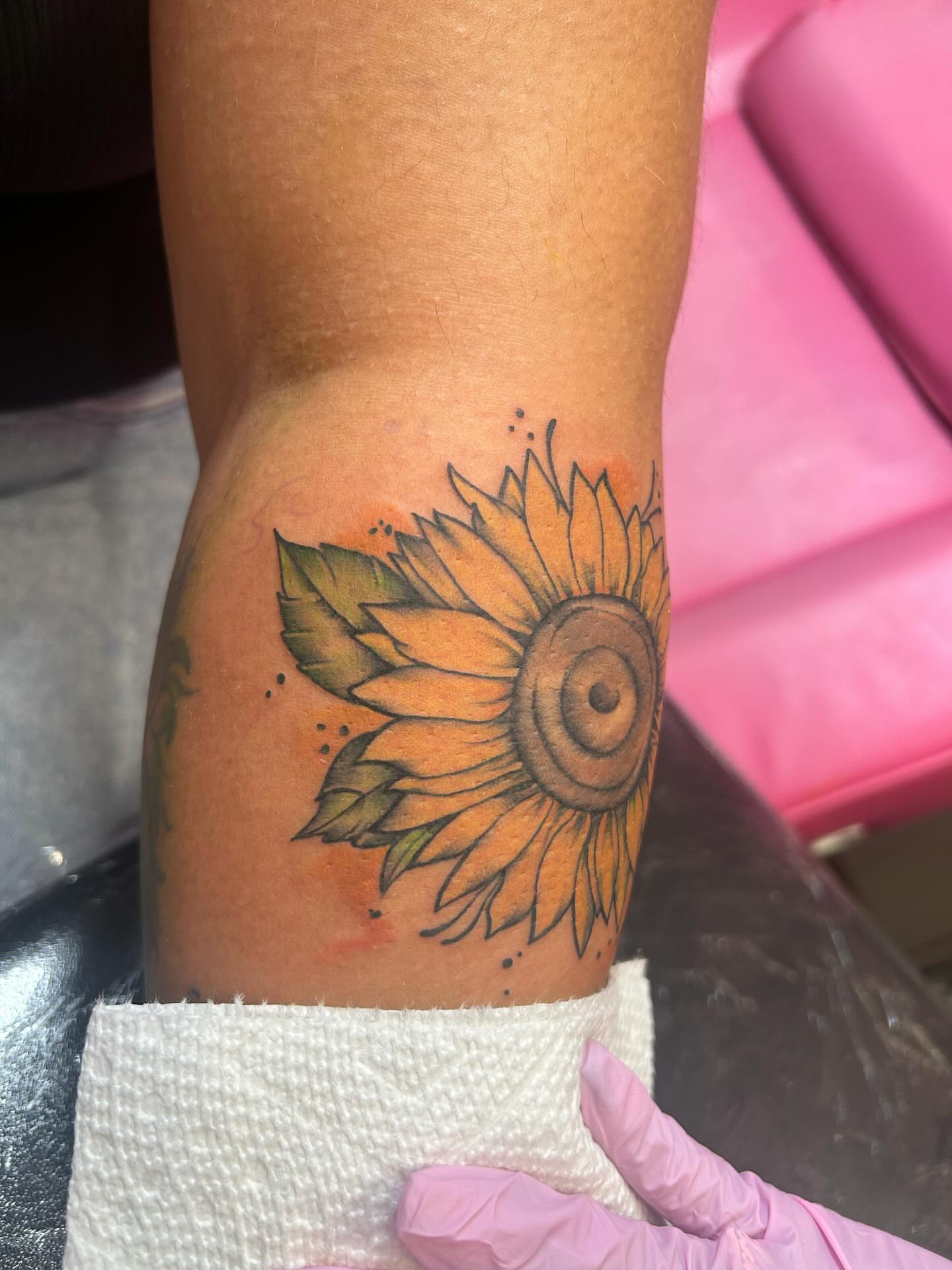 Tattoo by @mar.tattedfairy — dotwork