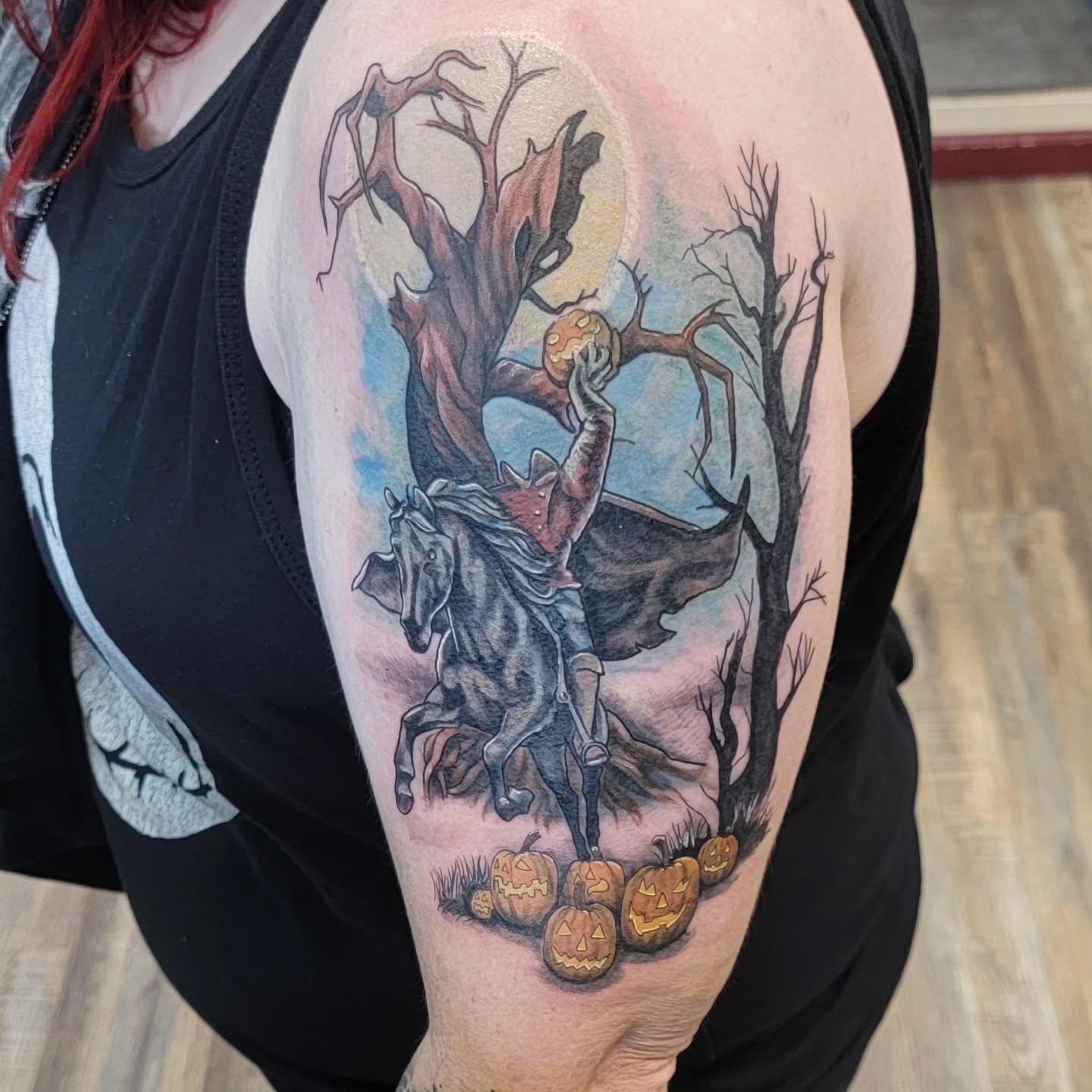 Tattoo by @hatchetfoot_art — realism, dark_realism