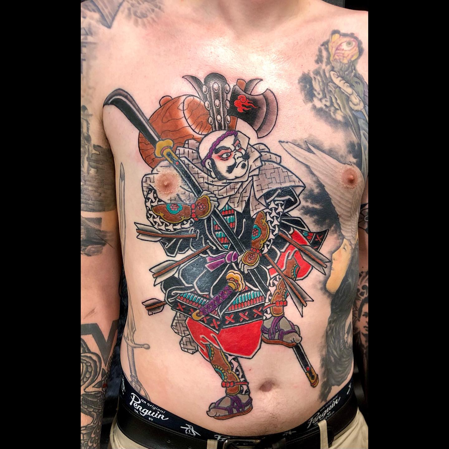 Tattoo by @m6o6i6 — american_traditional, dotwork