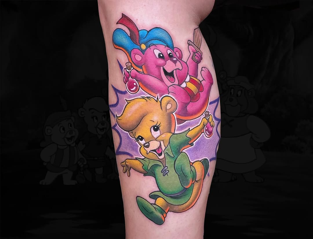 Tattoo by @marcdurrant — new_school, anime
