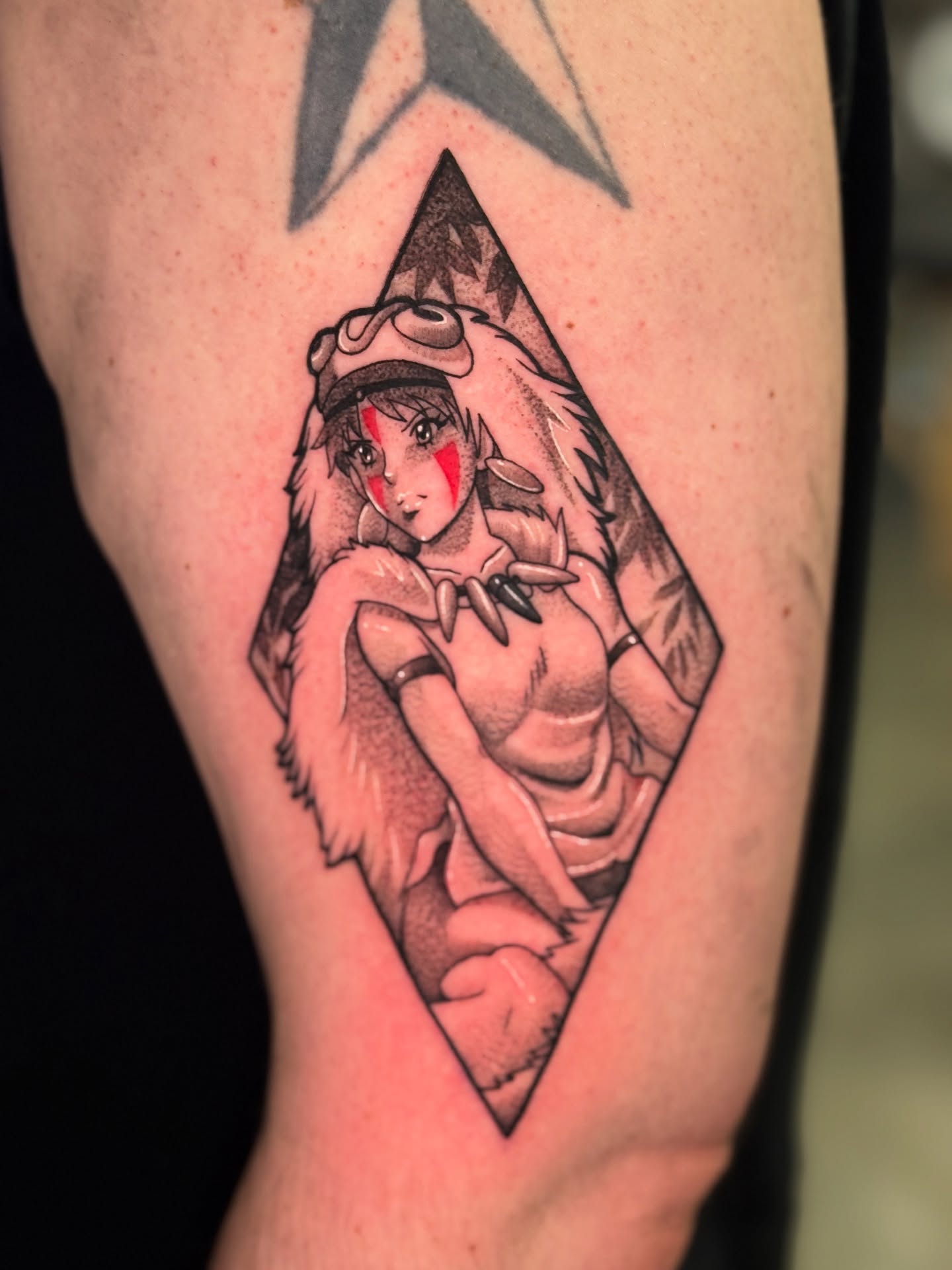 Anime character anime tattoo on the forearm by ⓒⓨⓡⓤⓢ
