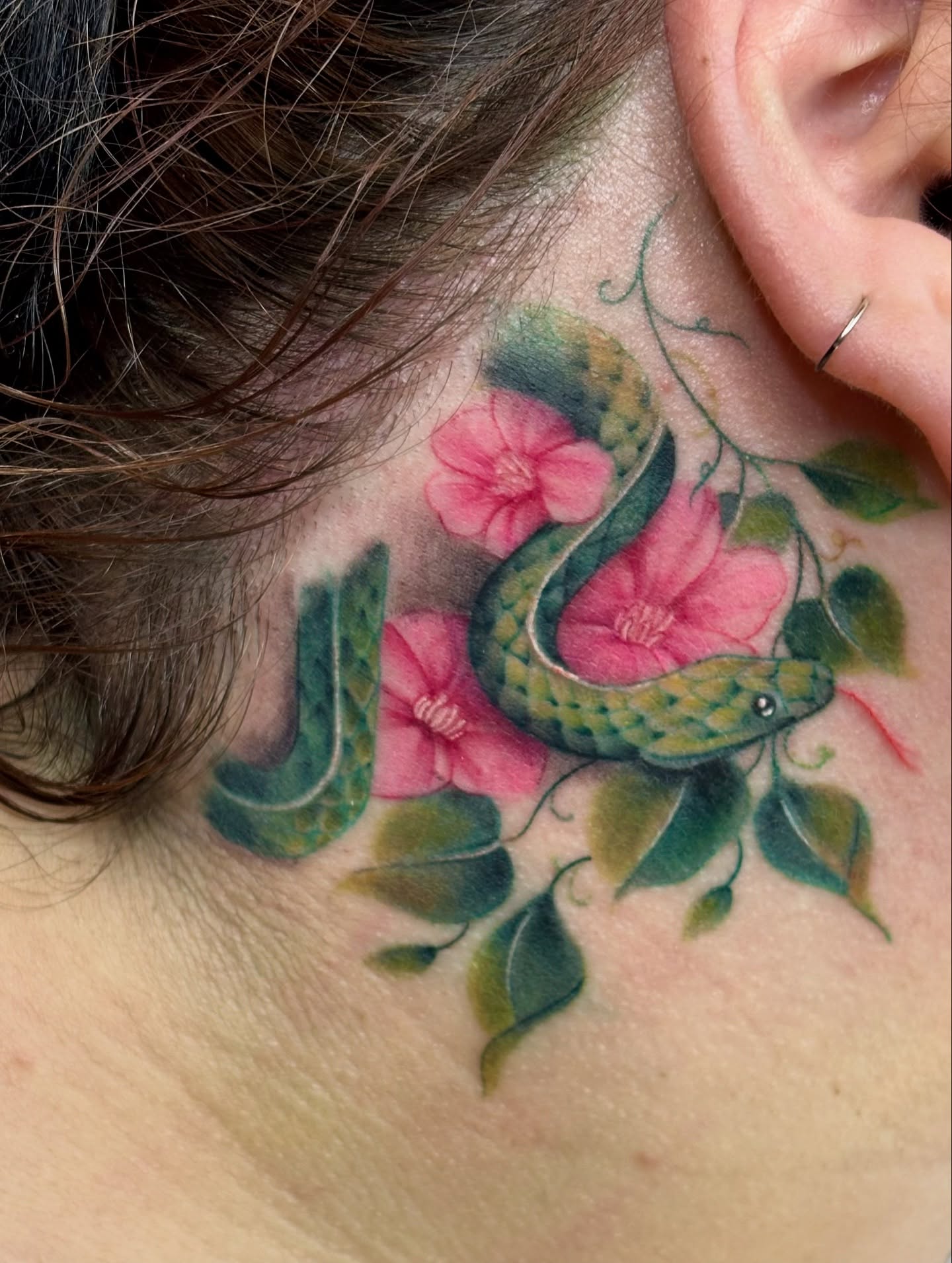 Tattoo by @obsidian_rabbit — watercolor, realism