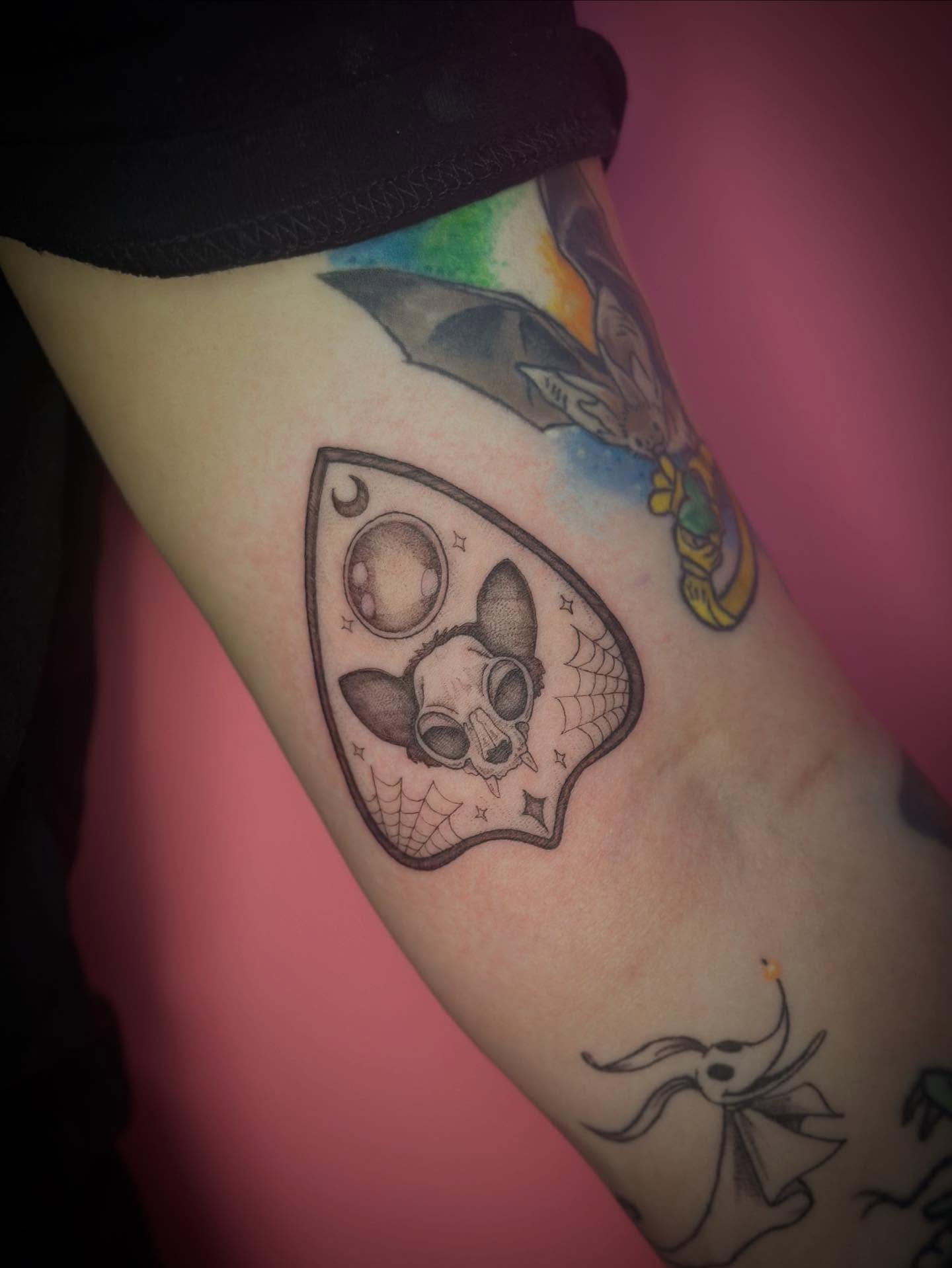 Tattoo by @roses.in.gloom — dotwork, dark_realism