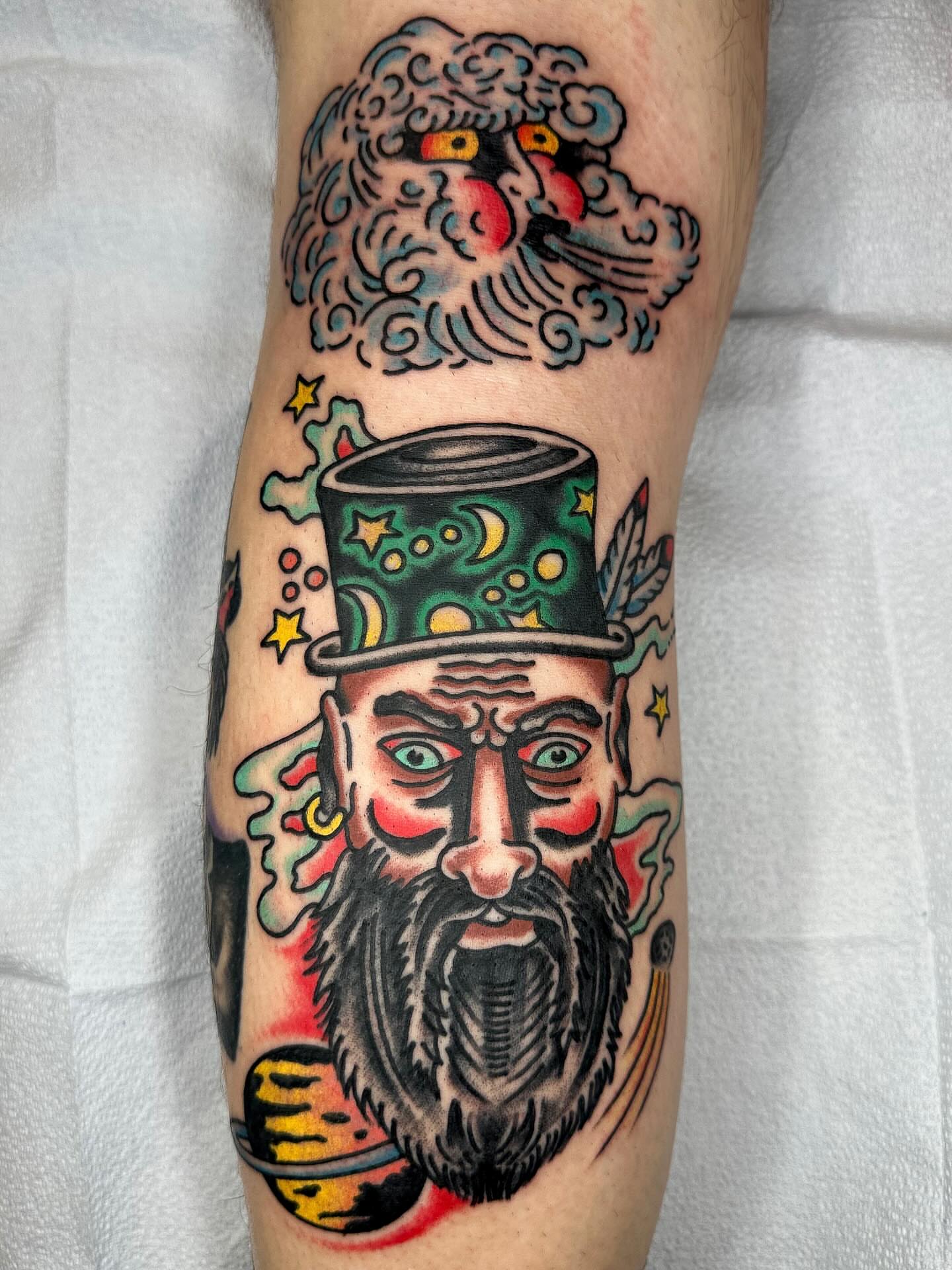 Tattoo by @daviddevaney_ — american_traditional