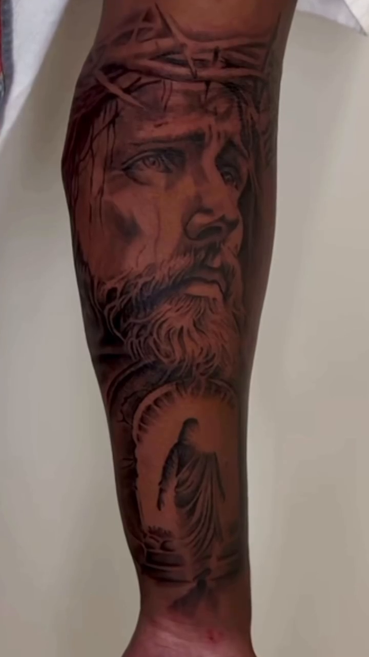 Tattoo by @dontaviousdavis_ — realism, black_and_grey