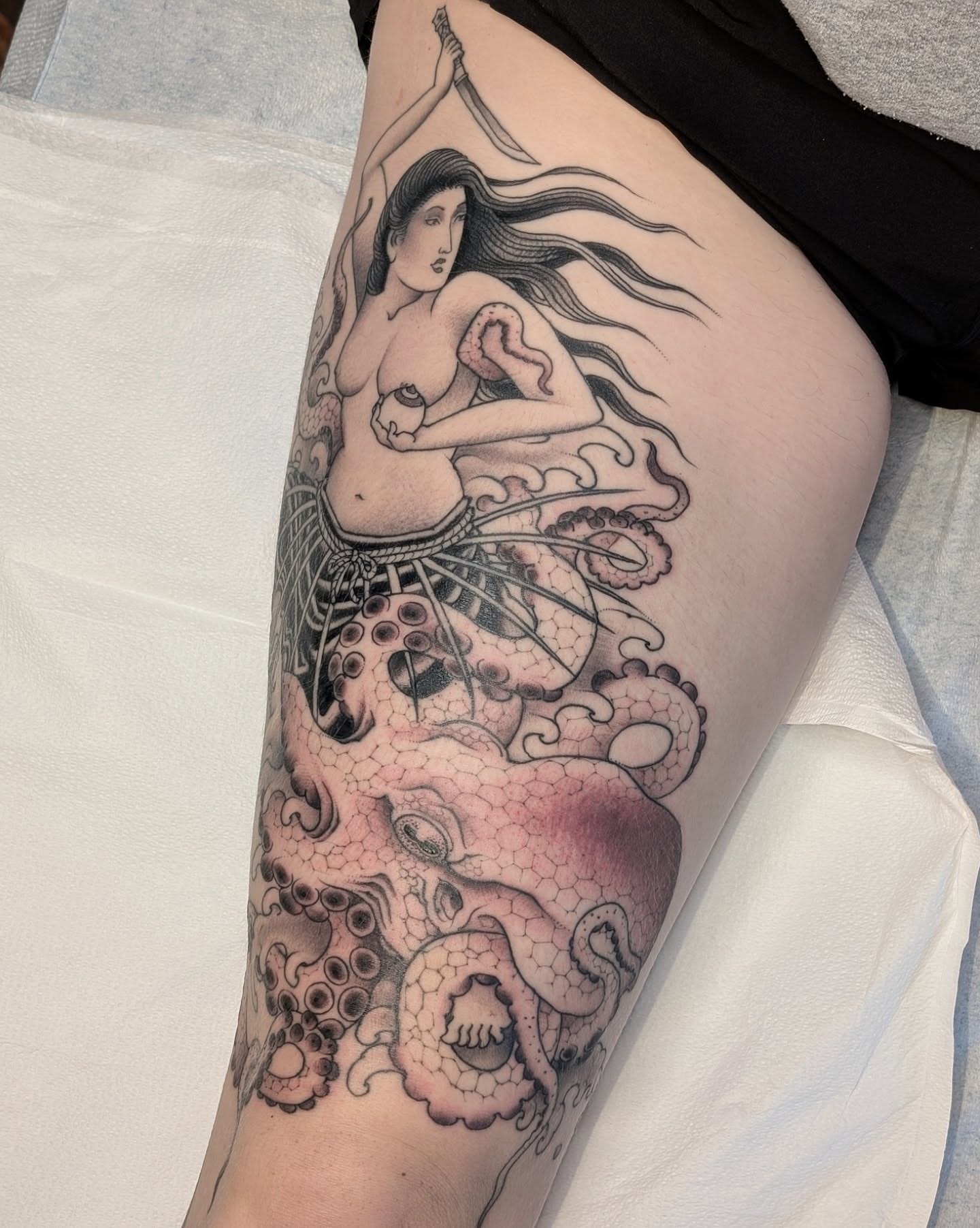 Tattoo by @bryankachel — black_and_grey, realism