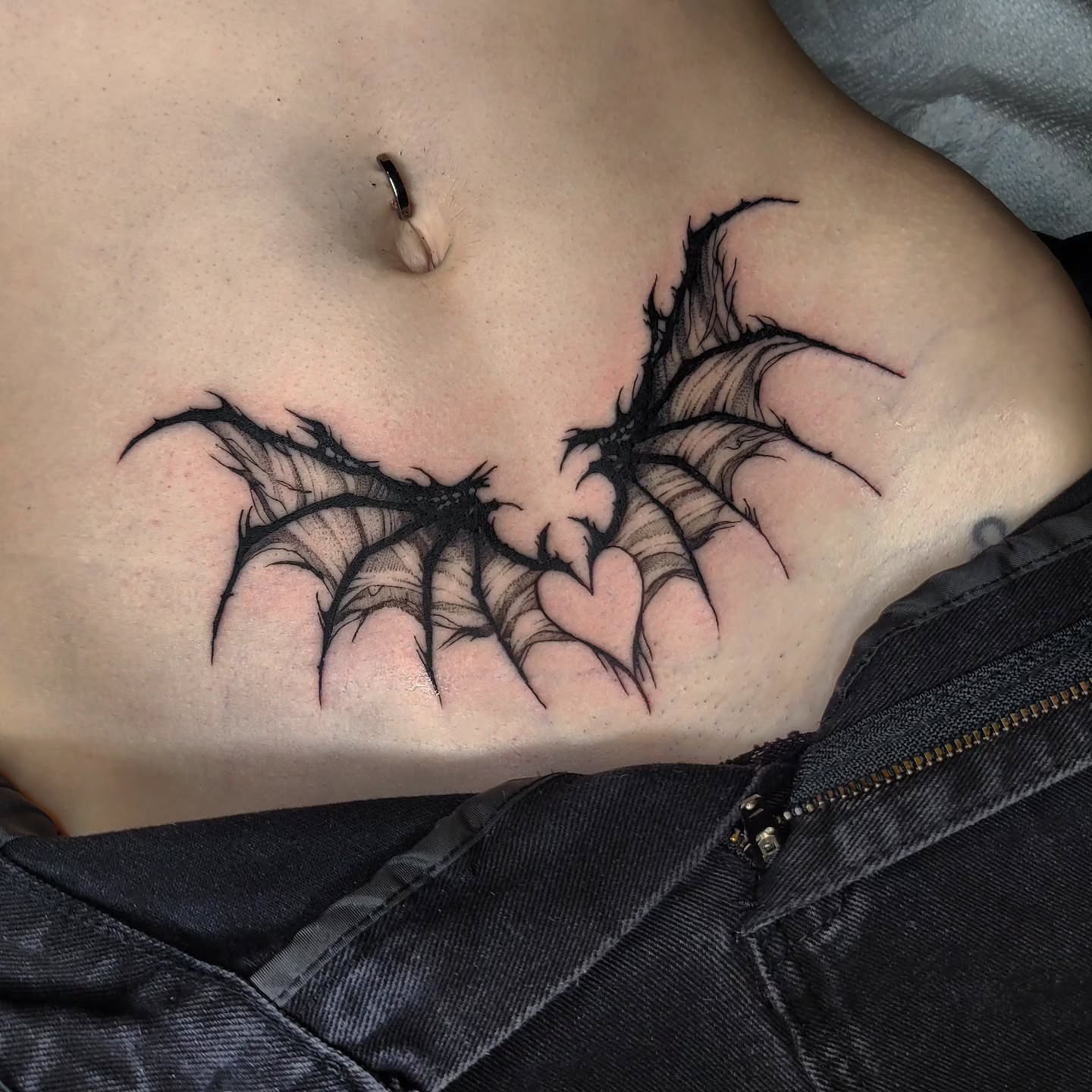 Tattoo by @brightboneink — black_and_grey