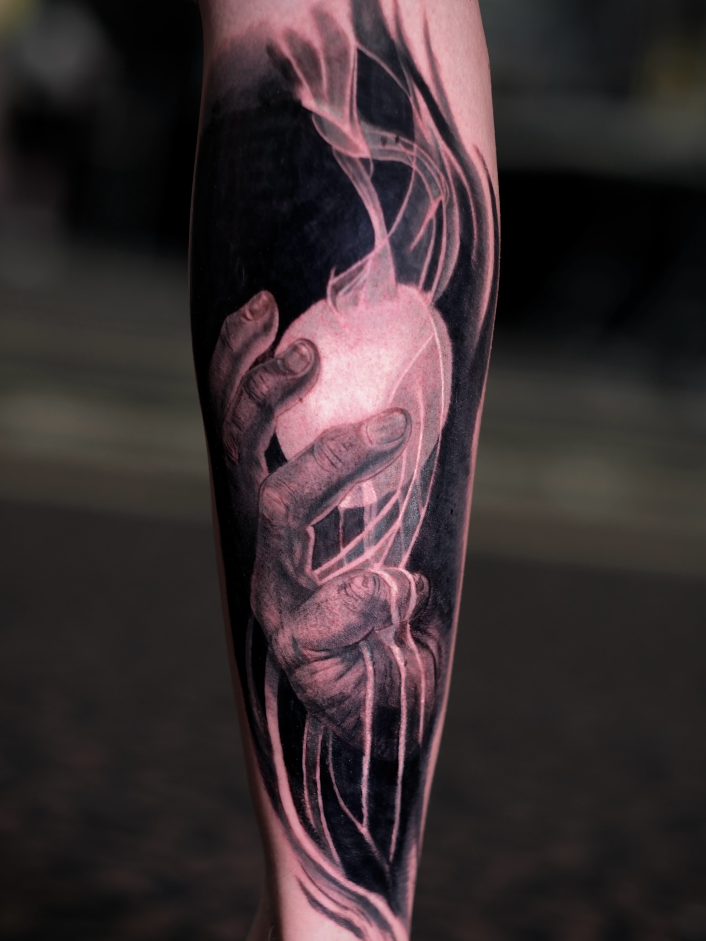 Tattoo by @chrislawtattoos — dark_realism