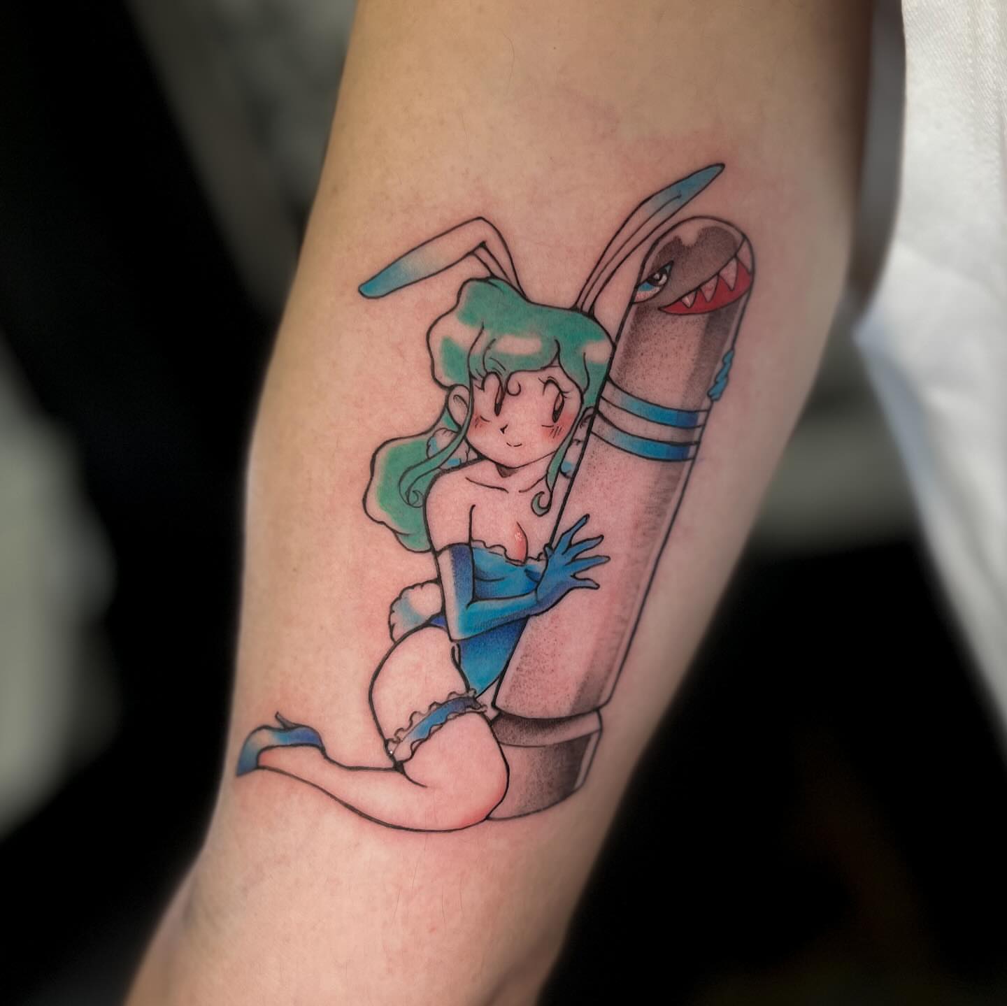 Tattoo by @celynity — anime