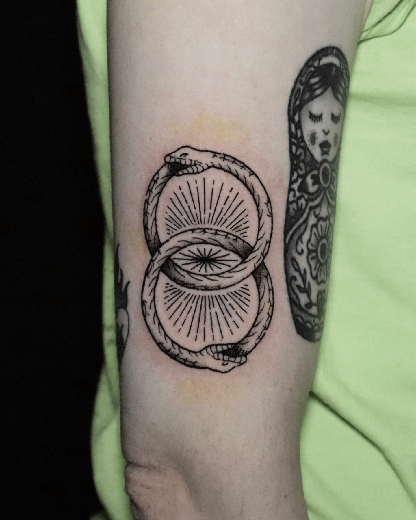 Tattoo by @gmmck_tattoo — black_and_grey