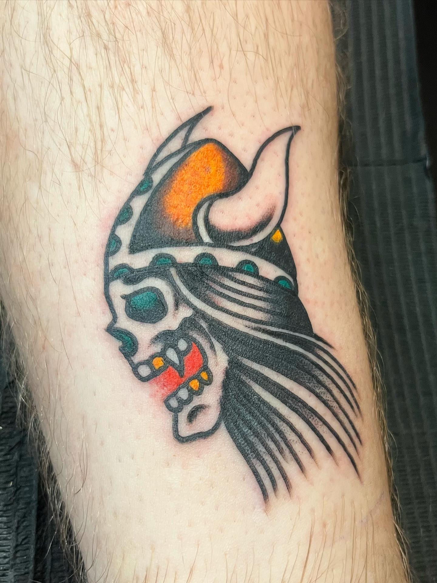 Tattoo by @snakelicausi — american_traditional