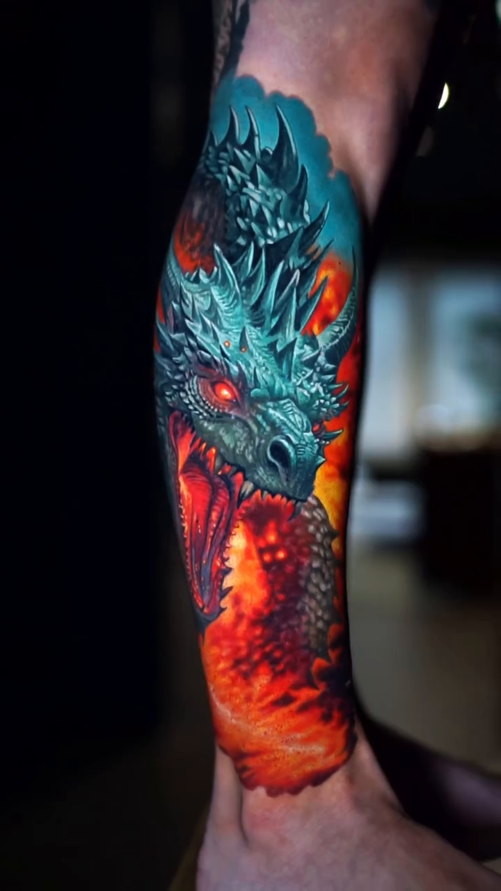 Tattoo work at Austin Tattoo Invitational 2026