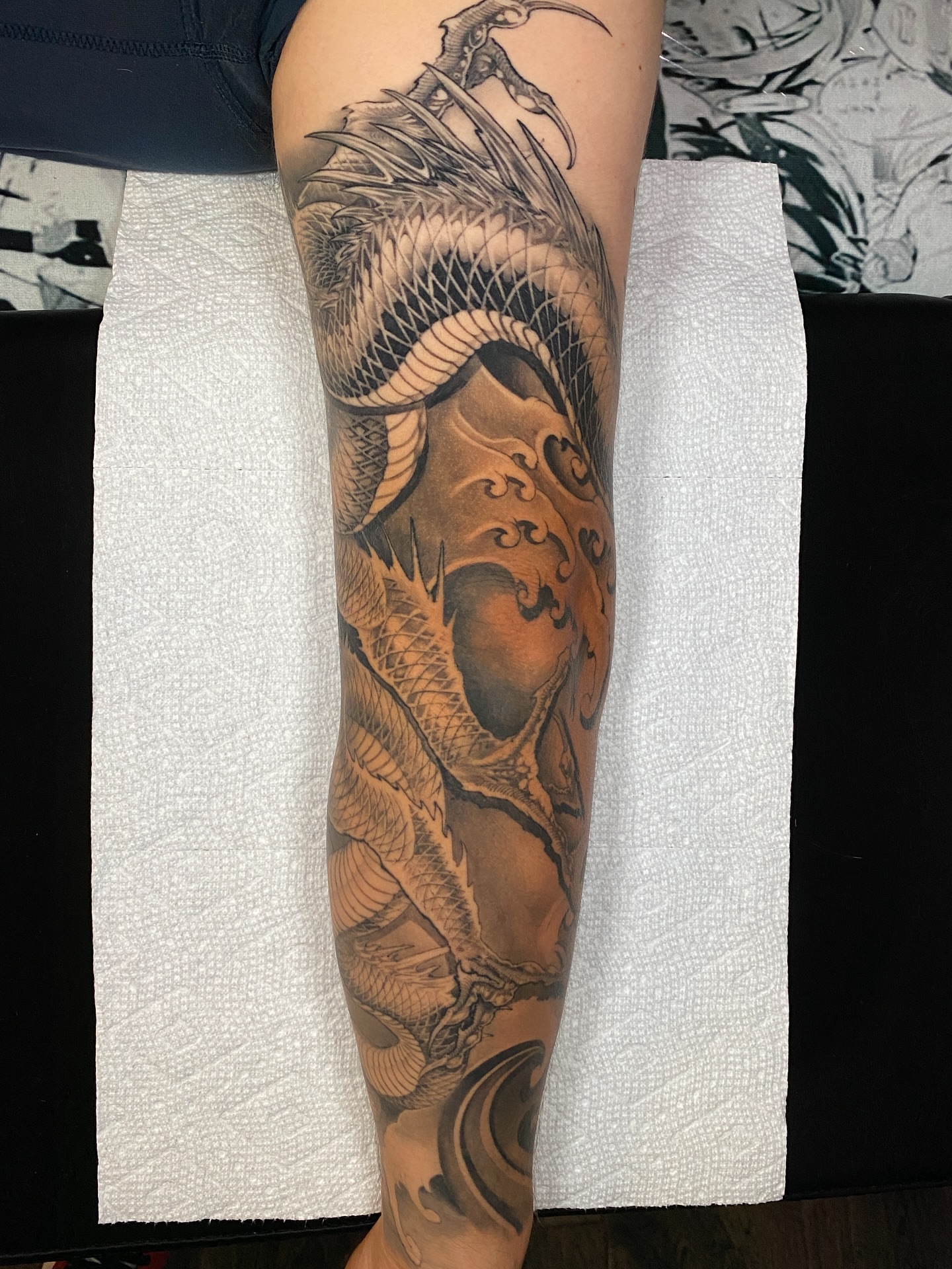 Tattoo by @brawdertattoo — japanese_irezumi