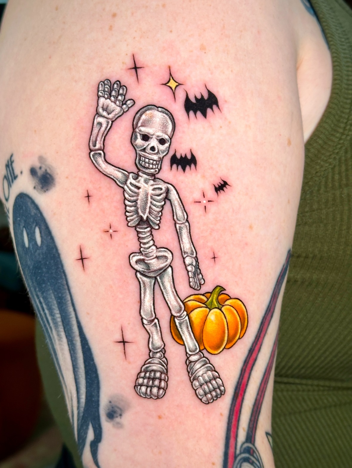 Tattoo by @pompberry — american_traditional