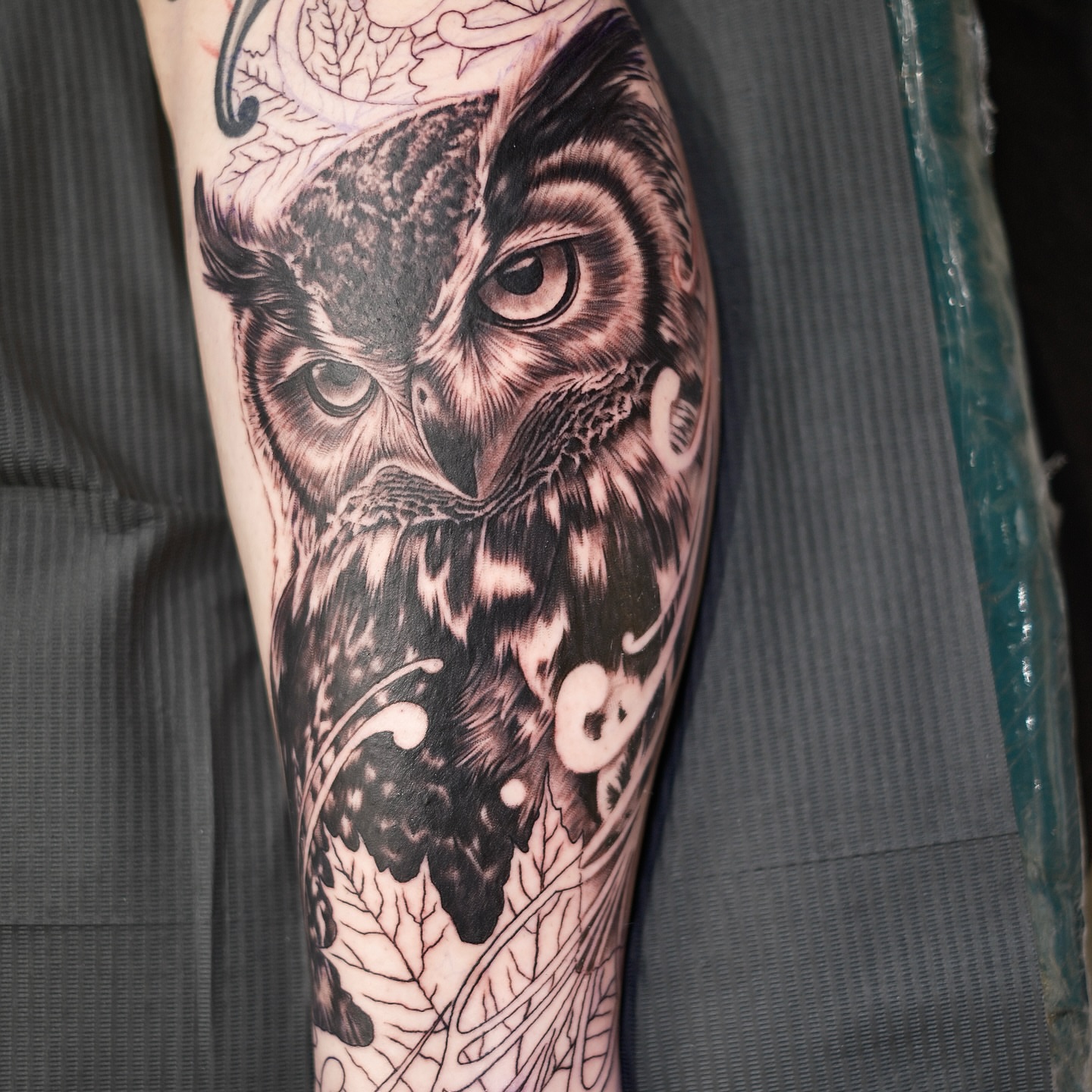 Tattoo by @mannytattooartist โ black_and_grey, realism