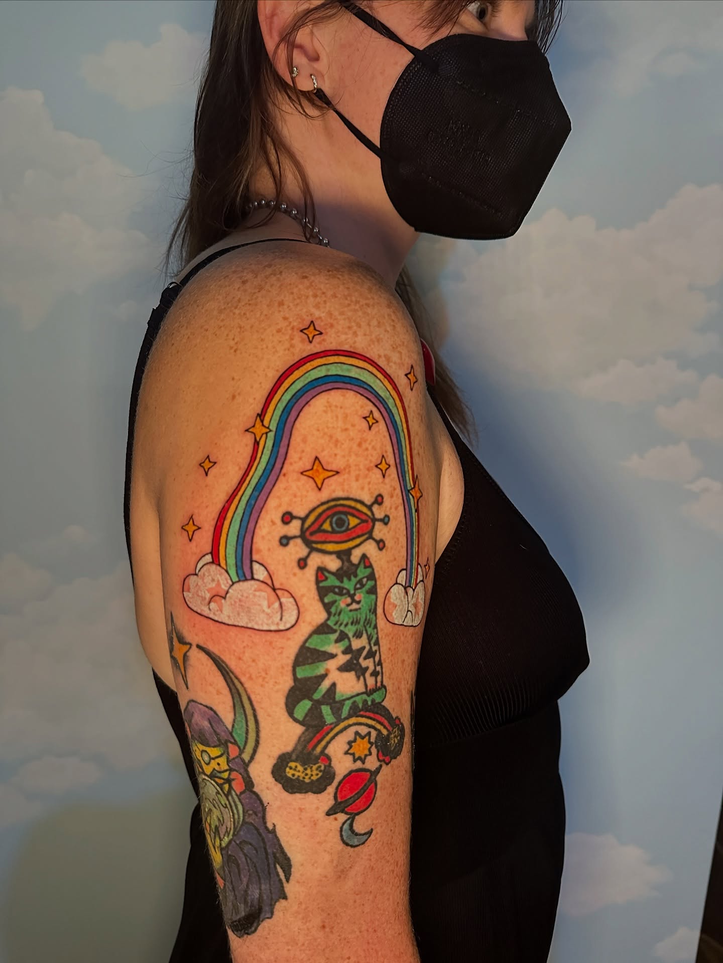 Tattoo by @deggy_tattoo — american_traditional, dotwork