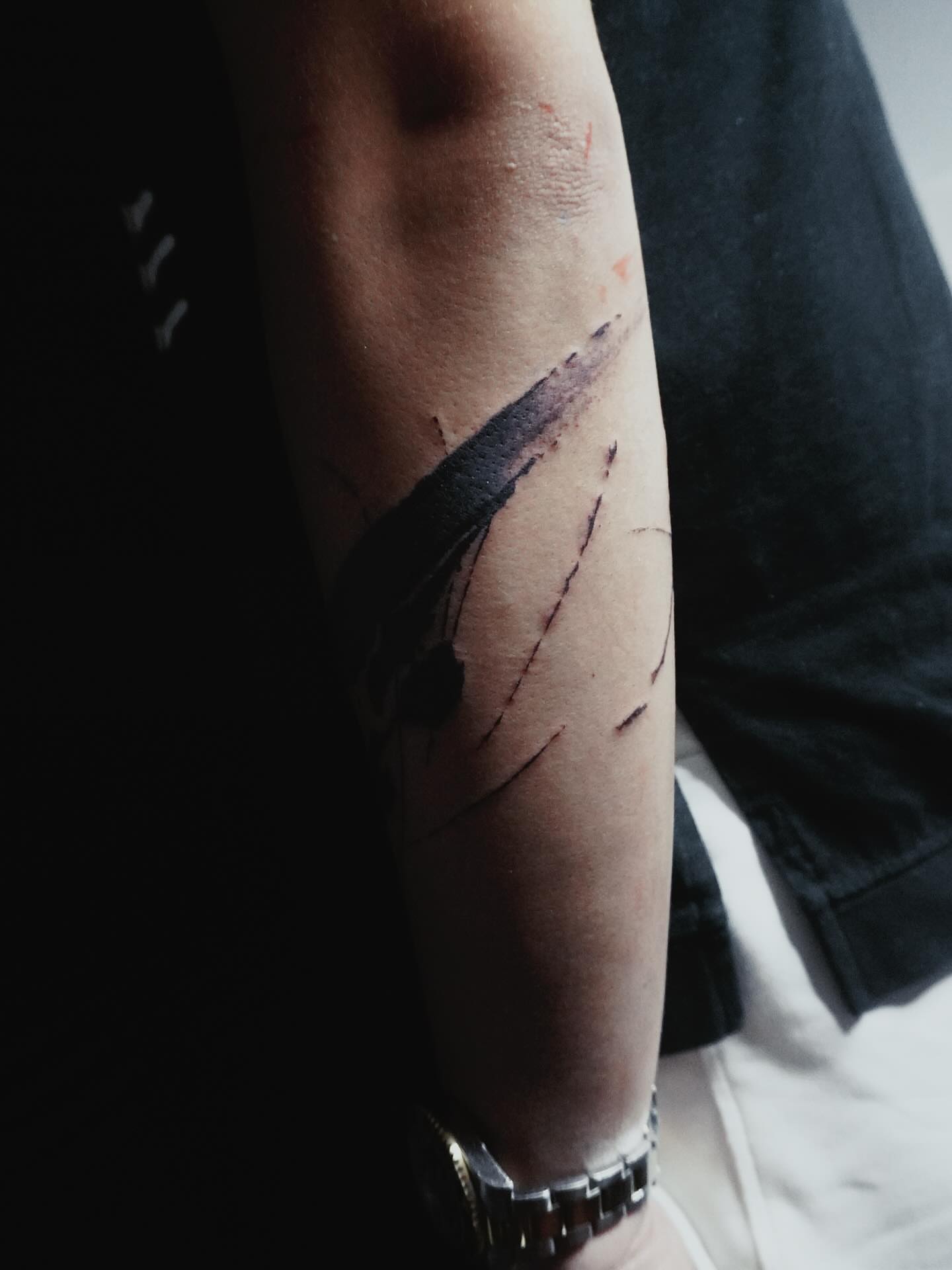 Tattoo by @mung_tattoo — black_and_grey