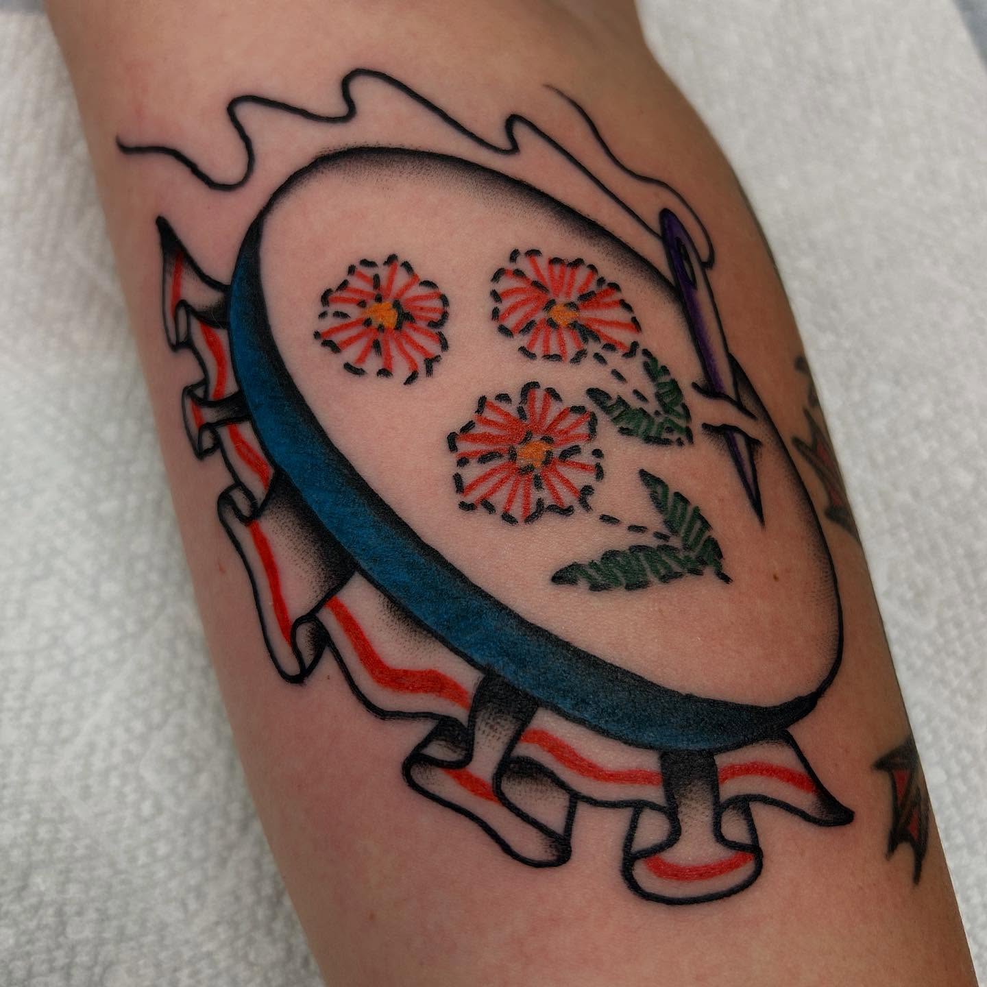 Tattoo by @erineinhorn — american_traditional