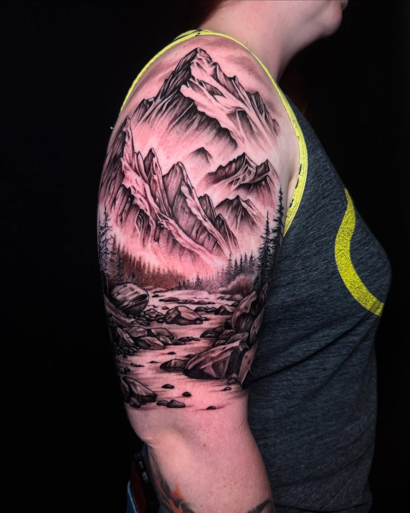 Tattoo by @artisticbubba — realism, black_and_grey