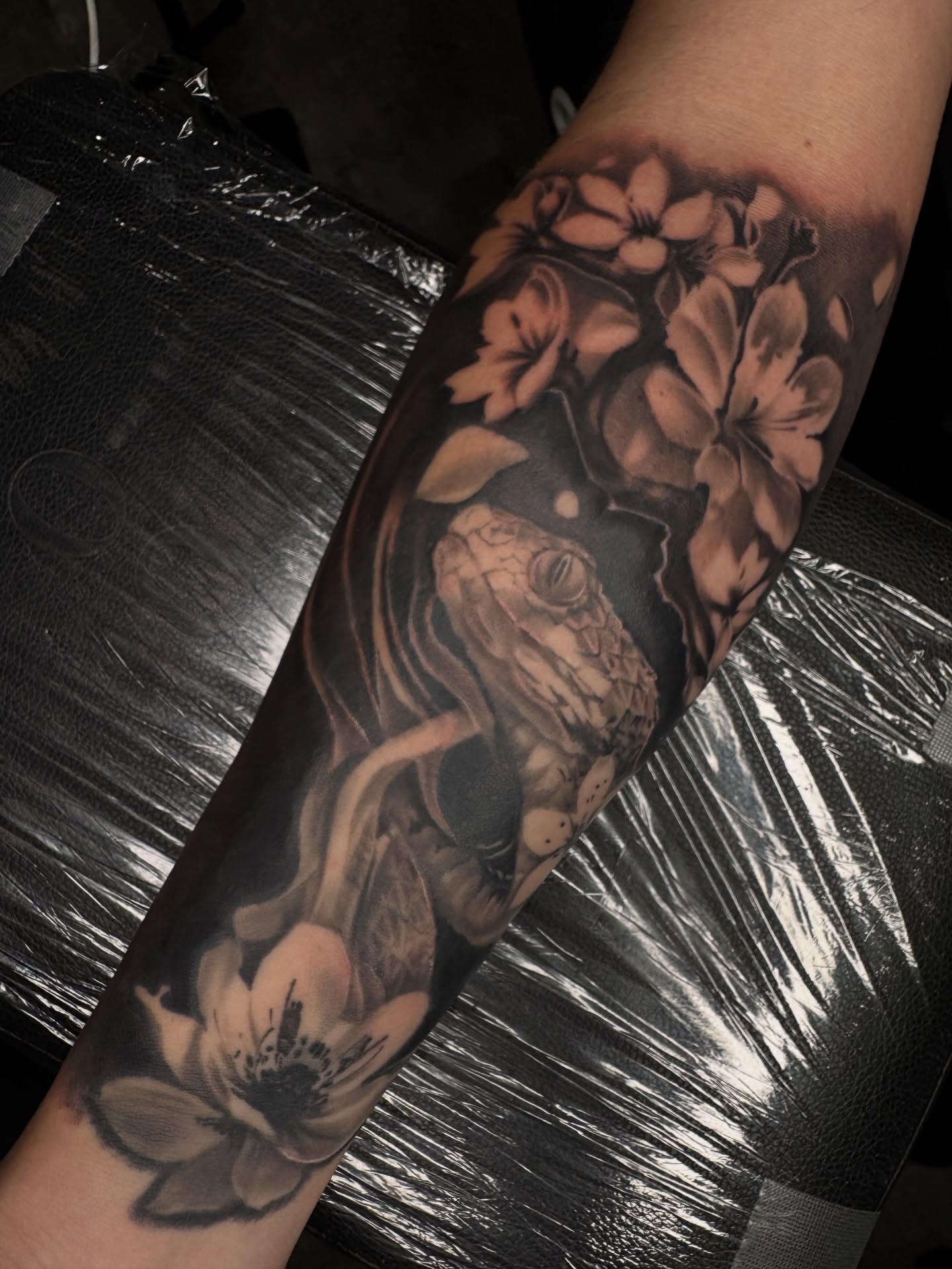 Tattoo by @cofaxtattoos — black_and_grey, realism