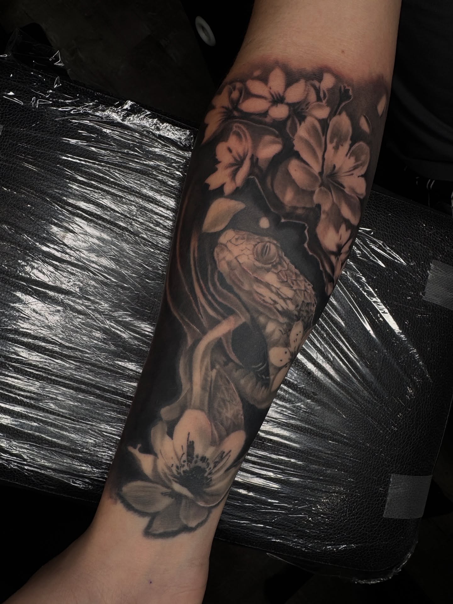 Tattoo by @cofaxtattoos — black_and_grey, realism