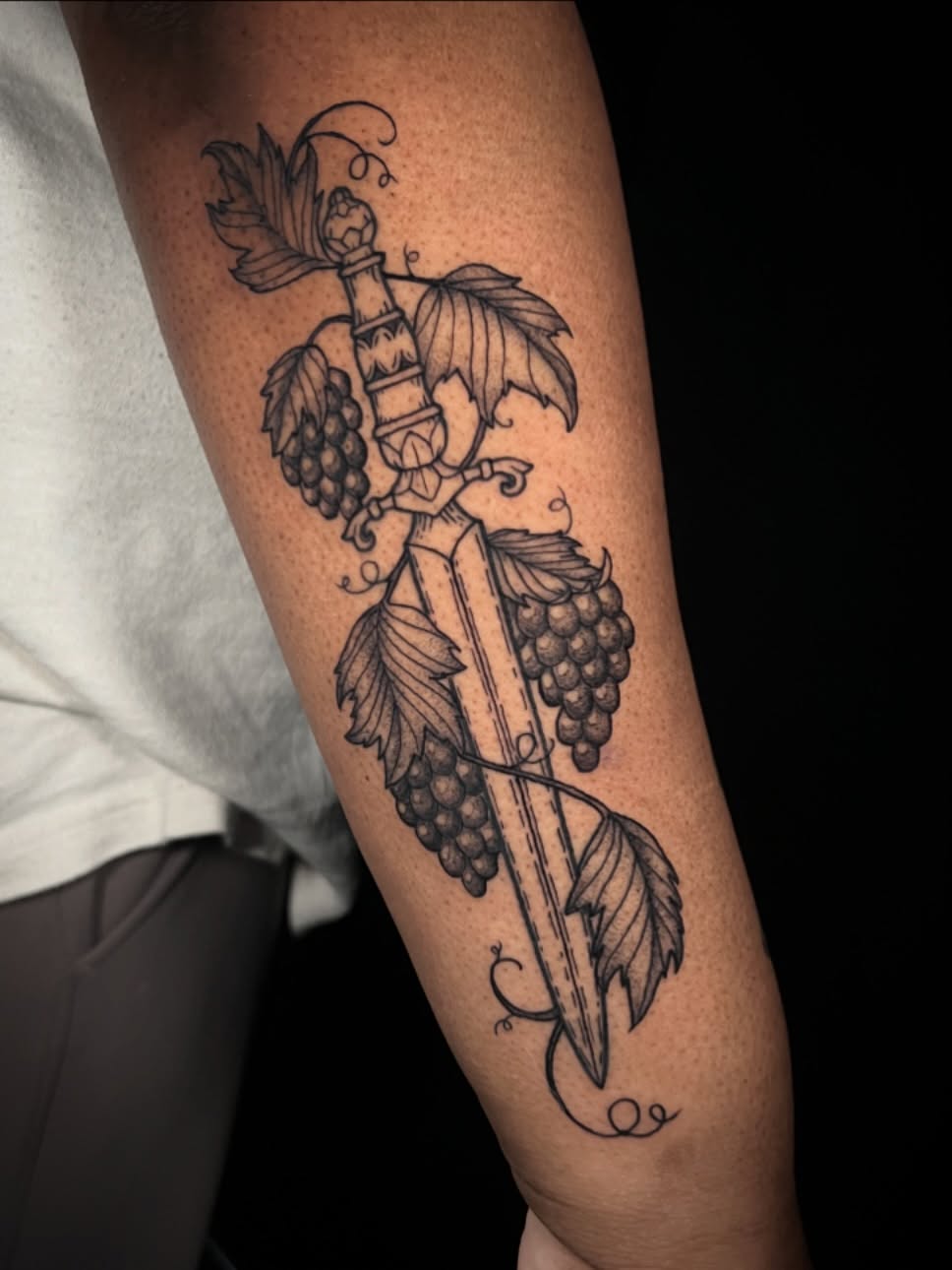 Tattoo by @d.lucian.tattoos — black_and_grey
