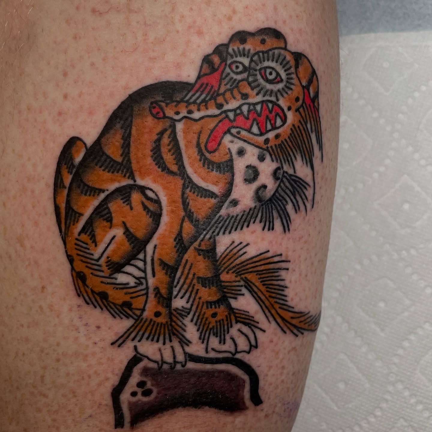 Tattoo by @bigmoon_18 — american_traditional