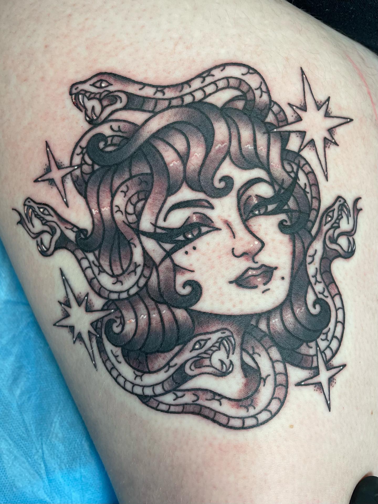 Tattoo by @kstuckeytattoos — american_traditional, black_and_grey