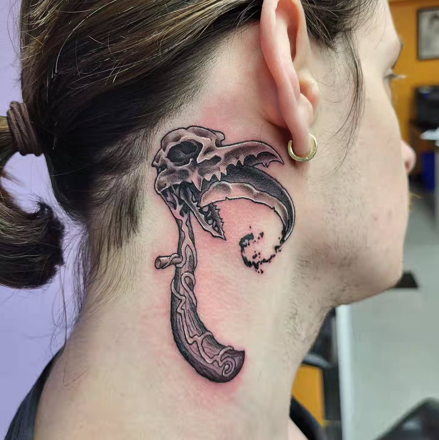 Tattoo by @willmcginnart — black_and_grey