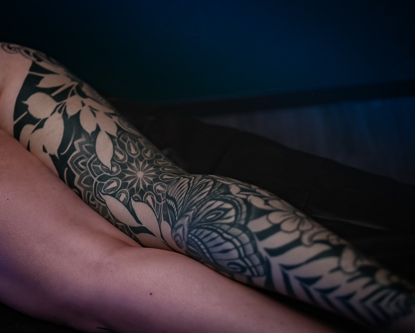 Tattoo by @ry_spence — black_and_grey