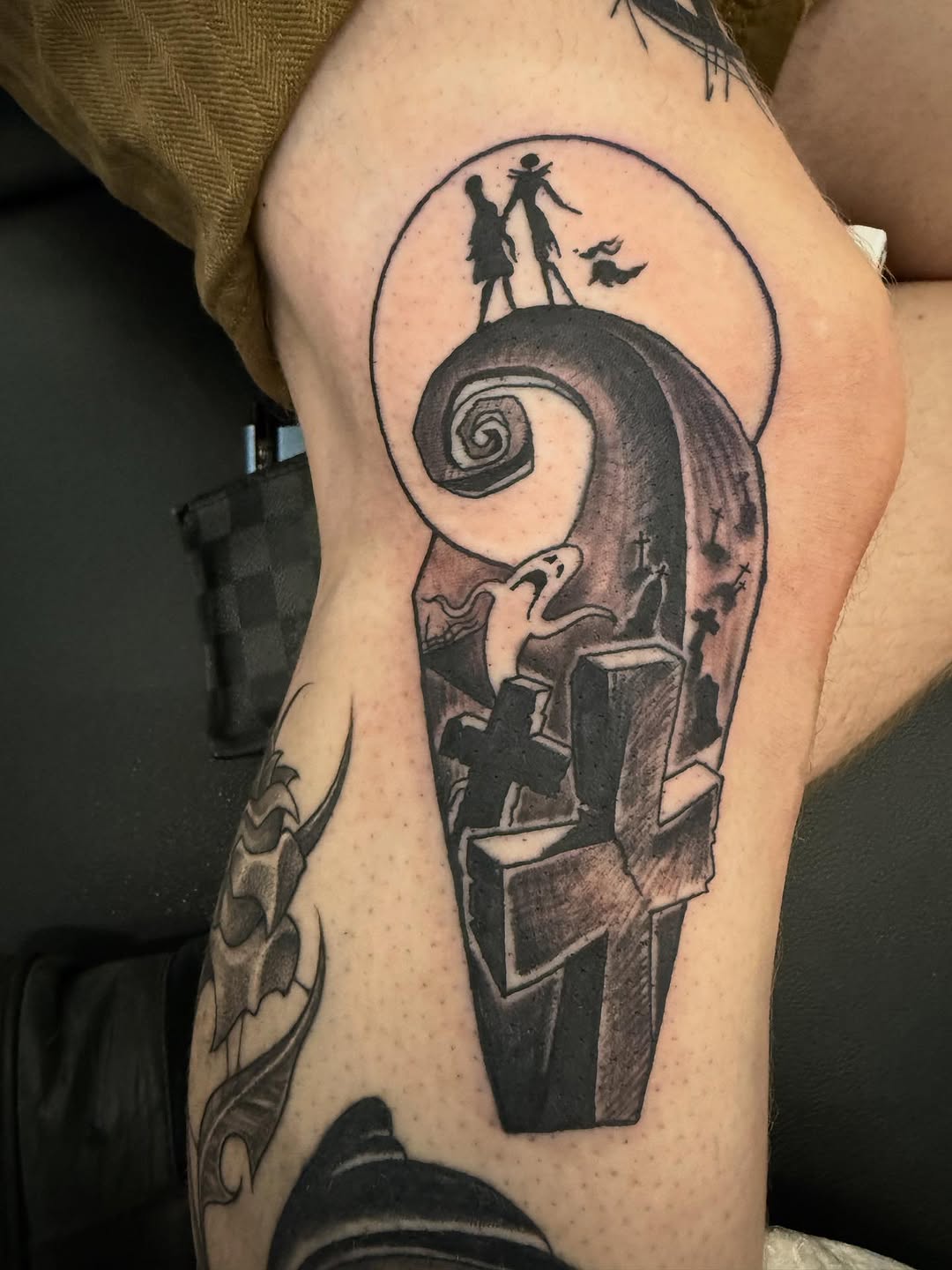 Tattoo by @sancheztapia81 — black_and_grey, realism