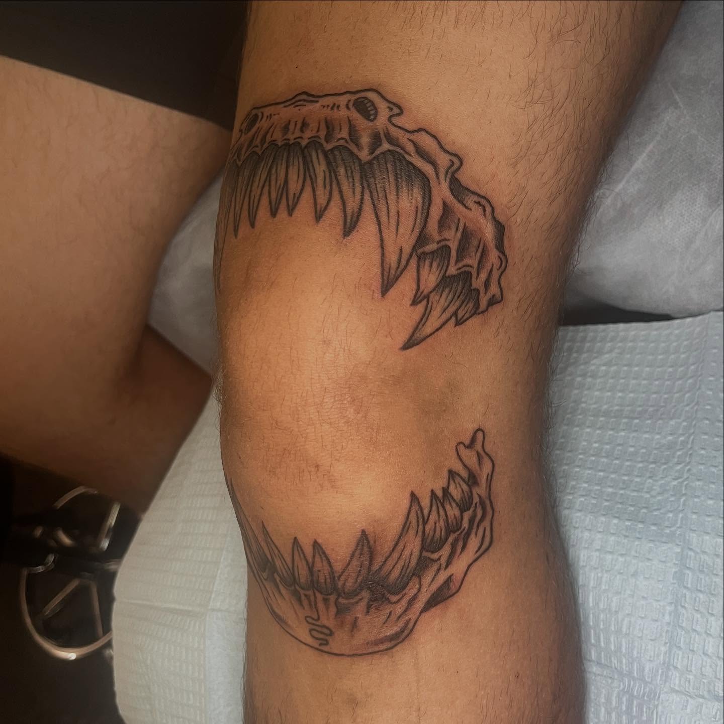 Tattoo by @bbcrla — black_and_grey